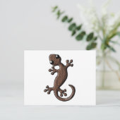 Carte Postale Tiki Gecko (Debout devant)