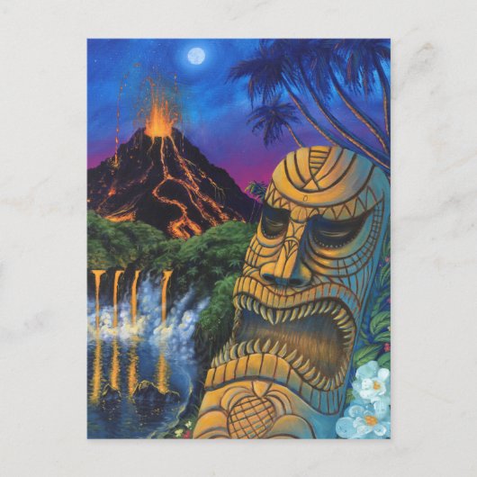 Carte postale Tiki God (Devant)