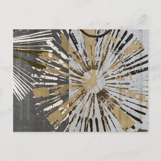 Carte Postale Tiles d'éclatement III (Devant)