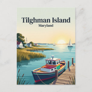 Carte Postale Tilghman Island Maryland