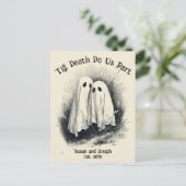 Carte Postale Till Death Do Us Part Ghosts Couples  (Debout devant)