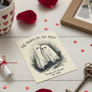 Carte Postale Till Death Do Us Part Ghosts Couples 