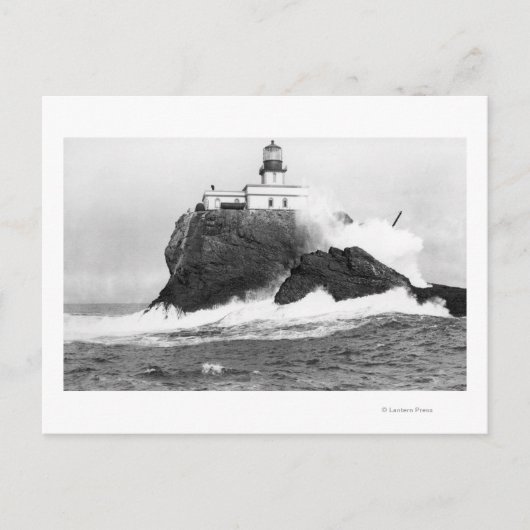 Carte Postale Tillamook, Phare De L'Oregon Près De La Mer, OU (Devant)