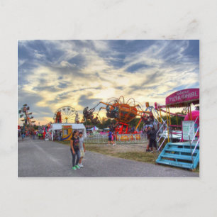 Carte Postale Tilt-A-Whirl Romance