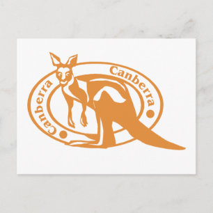Carte Postale Timbre Canberra