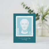 Carte Postale Timbre Cicero - (Debout devant)