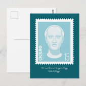 Carte Postale Timbre Cicero - (Devant / Derrière)