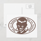 Carte Postale Timbre de Dar es Salaam (Devant / Derrière)