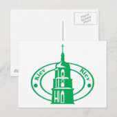 Carte Postale Timbre de Kiev (Devant / Derrière)