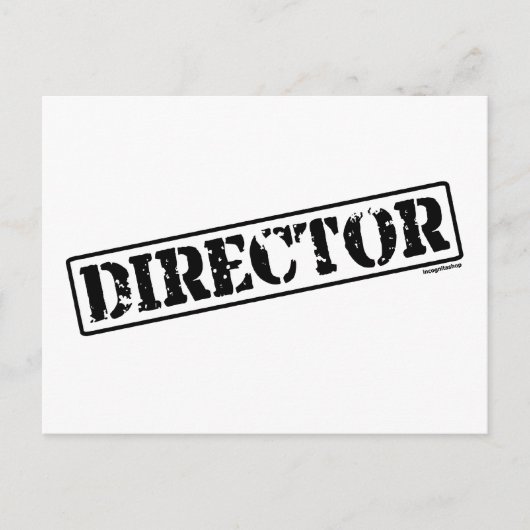 Carte Postale Timbre de réalisateur (Devant)
