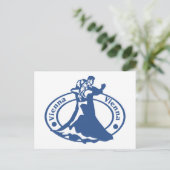 Carte Postale Timbre de Vienne (Debout devant)