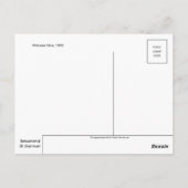 Carte postale Timbre gravé vintage (Dos)