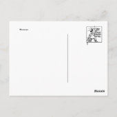 Carte postale Timbre gravé vintage (Dos)