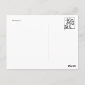 Carte postale Timbre gravé vintage (Dos)