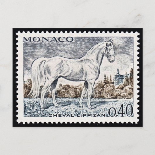 Carte postale Timbre gravé vintage (Devant)