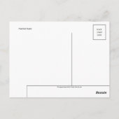 Carte postale Timbre gravé vintage (Dos)