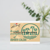 Carte Postale Timbre Postage américain (Debout devant)