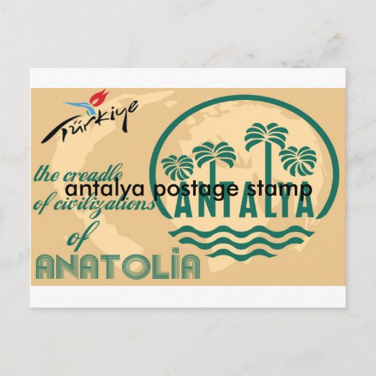 Carte Postale Timbre Postage américain (Devant)