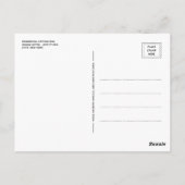 Carte Postale Timbre-poste rose pour les droits des femmes élect (Dos)
