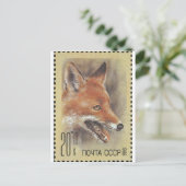 Carte Postale Timbre URSS ~ Fox (Debout devant)