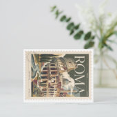 Carte Postale Timbre Vintage Roma Classica (Debout devant)