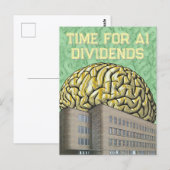 Carte Postale Time For AI Dividends (Devant / Derrière)