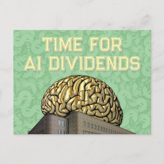 Carte Postale Time For AI Dividends (Devant)