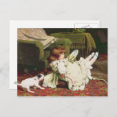 Carte Postale Time to Play, 1886 (Devant / Derrière)