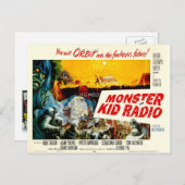 Carte postale Time Travel de Monster Kid Radio (Devant / Derrière)