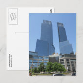 Carte Postale Time Warner Centre Columbus Circle New York City (Devant / Derrière)