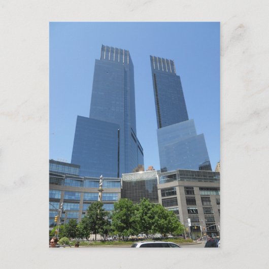 Carte Postale Time Warner Centre Columbus Circle New York City (Devant)
