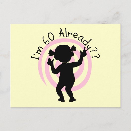 Carte Postale Time Warp 60 T-shirts et cadeaux (Devant)