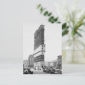 Carte Postale Times Building Under Construction, New York : 1904 (Debout devant)