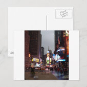 Carte Postale Times Square New York (Devant / Derrière)