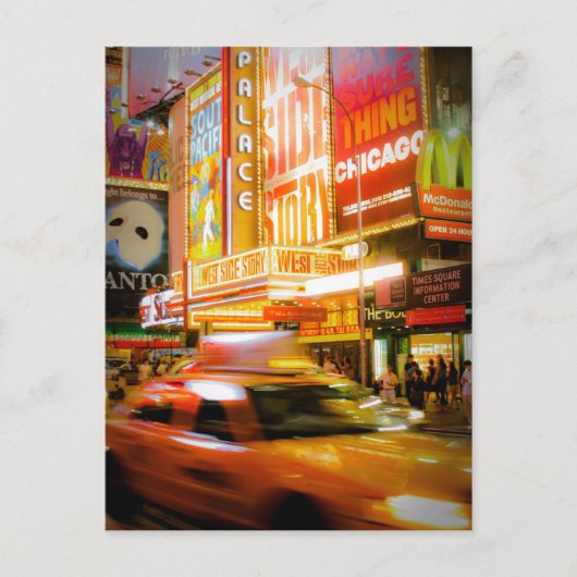 Carte Postale Times Square New York (Devant)