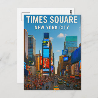 Carte Postale Times Square – New York City