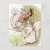 Carte Postale Timmy Tiptots et Goody Squirrel par Beatrix Potter (Devant)