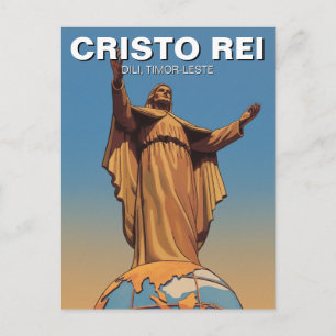 Carte Postale Timor-Leste Cristo Rei de Dili