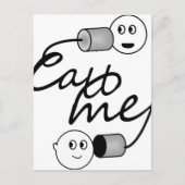 Carte Postale Tin Can Phone Call Me (Devant)