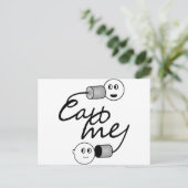 Carte Postale Tin Can Phone Call Me (Debout devant)