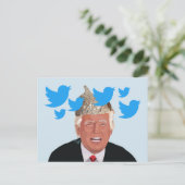 Carte postale Tin Foil Trump (Debout devant)