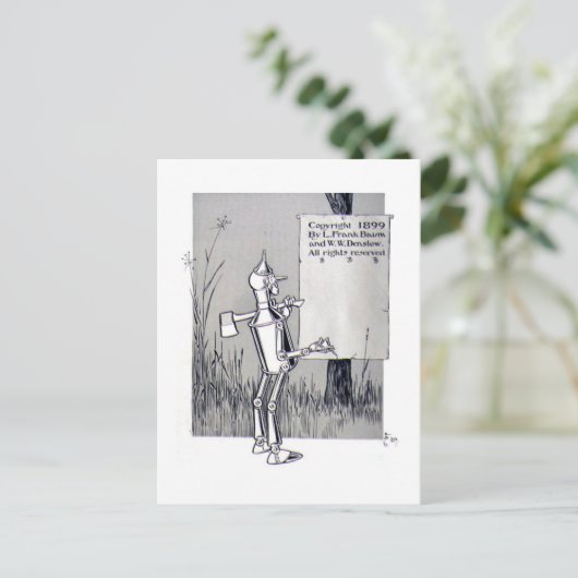 Carte Postale Tin Man (Debout devant)