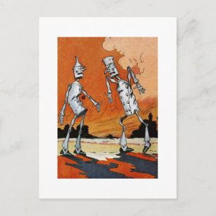 Carte Postale Tin Woodman Illustration Vintage