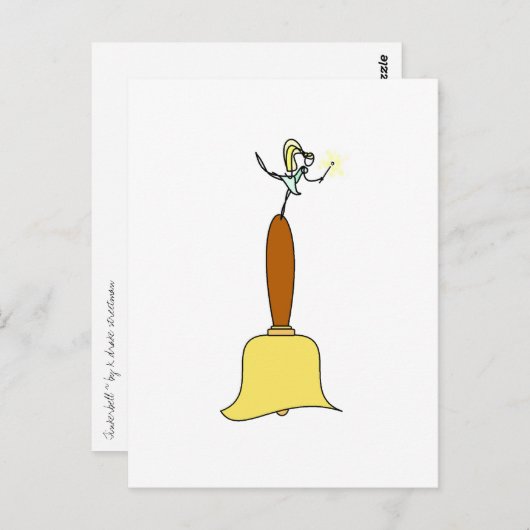 Carte Postale Tinkerbell (Devant / Derrière)