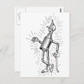 Carte Postale Tinman fraîchement huilé (Devant / Derrière)