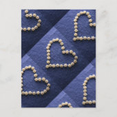 Carte Postale Tiny Pasta Stars forme coeur (Devant)