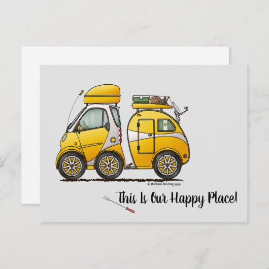 Carte Postale Tiny Tear Drop (Devant / Derrière)