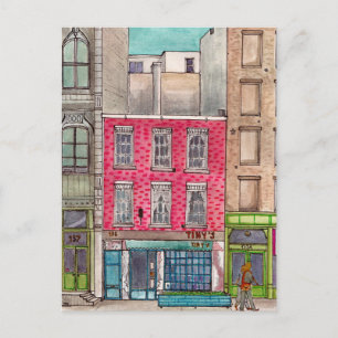 Carte Postale Tiny's 135 &The Bar Upstairs Tribeca Manhattan NYC