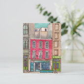 Carte Postale Tiny's 135 &The Bar Upstairs Tribeca Manhattan NYC (Debout devant)