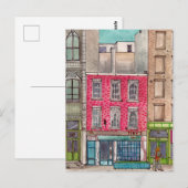 Carte Postale Tiny's 135 &The Bar Upstairs Tribeca Manhattan NYC (Devant / Derrière)